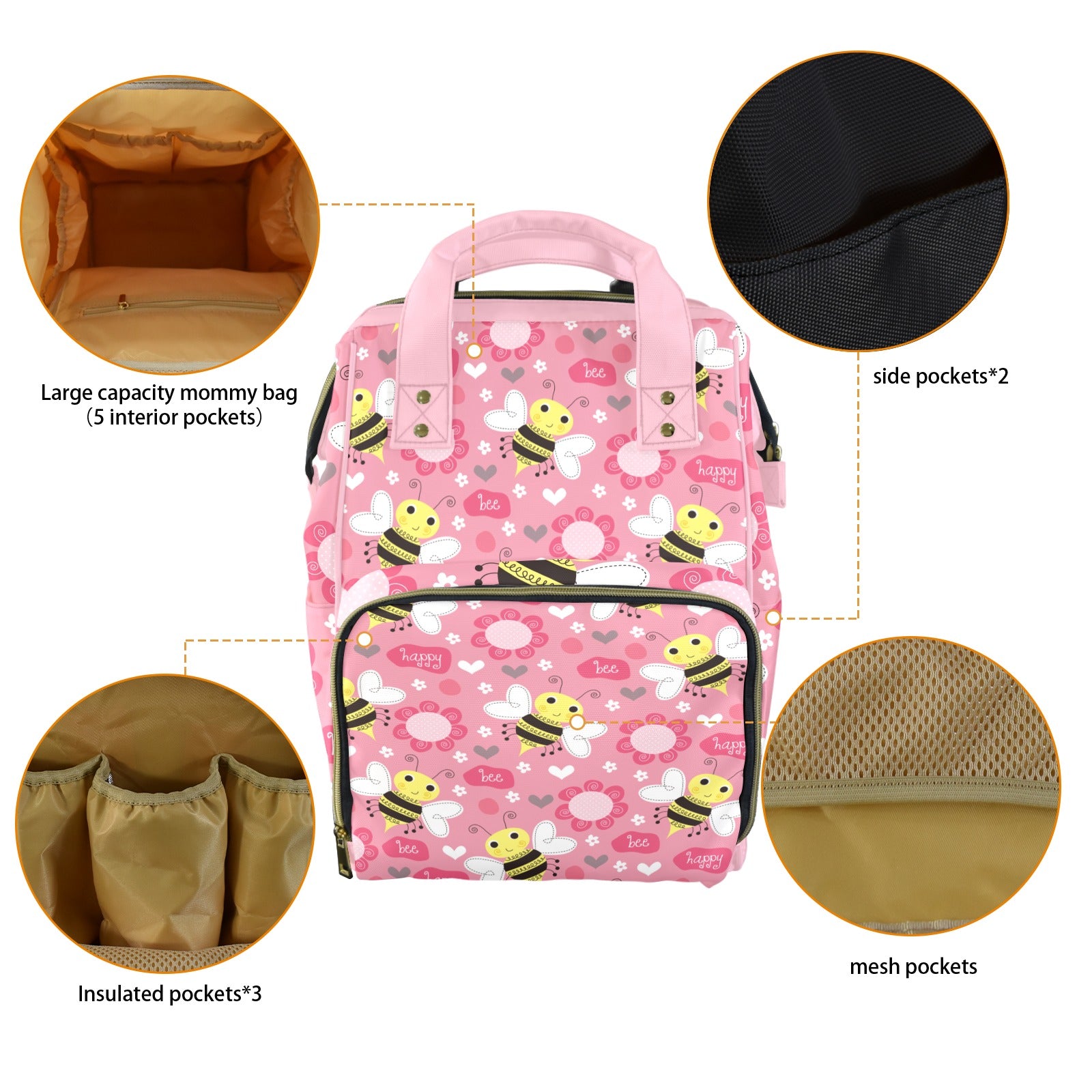 Bee 1.0 Multi-Function Diaper Bag