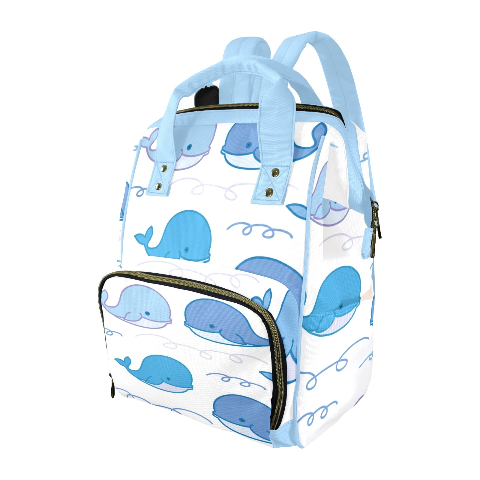 Whale Multi-Function Diaper Bag