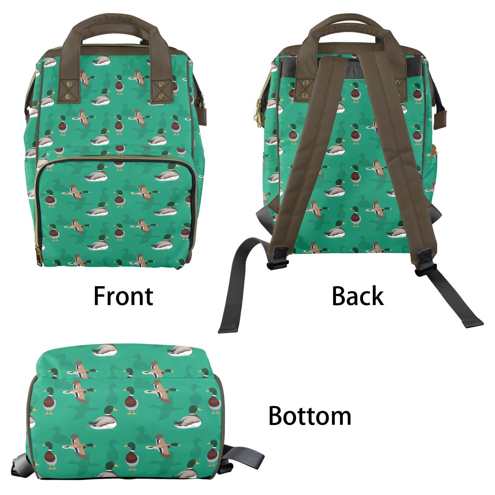 Mallard Duck1 Multi-Function Diaper Bag