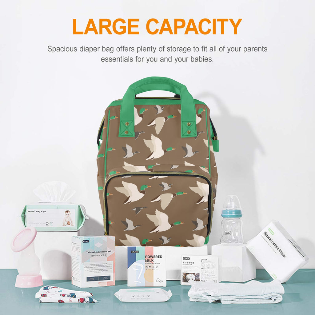 Mallard Duck Multi-Function Diaper Bag