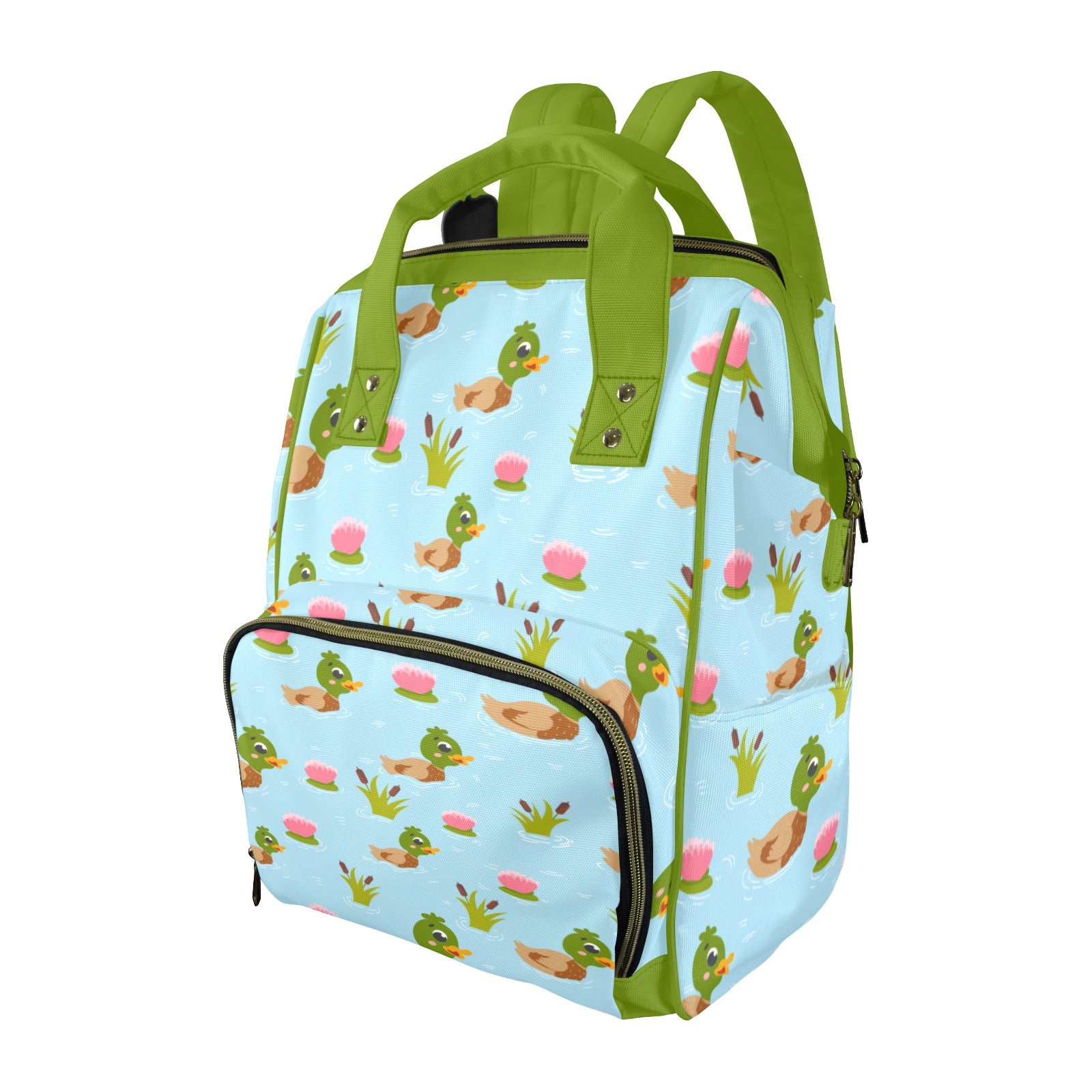 Mallard Duck2 Multi-Function Diaper Bag