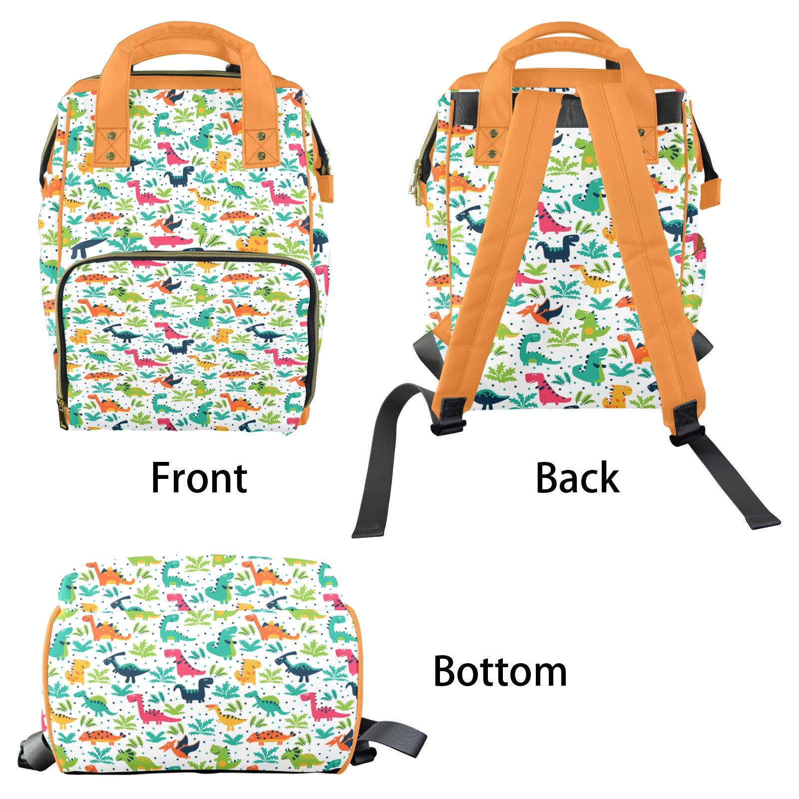 Dinosaur 1.0 Multi-Function Diaper Bag