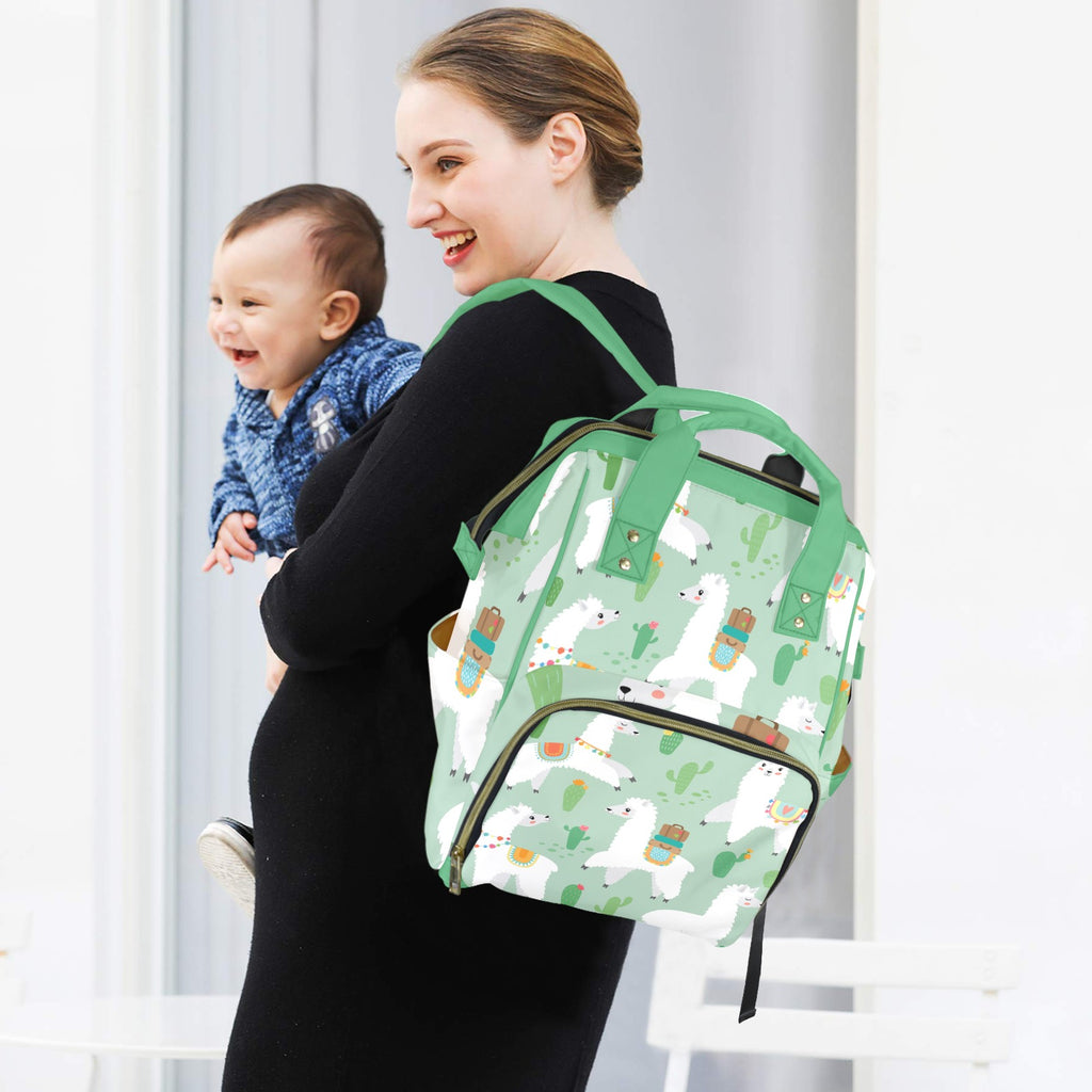 Llama Multi-Function Diaper Bag
