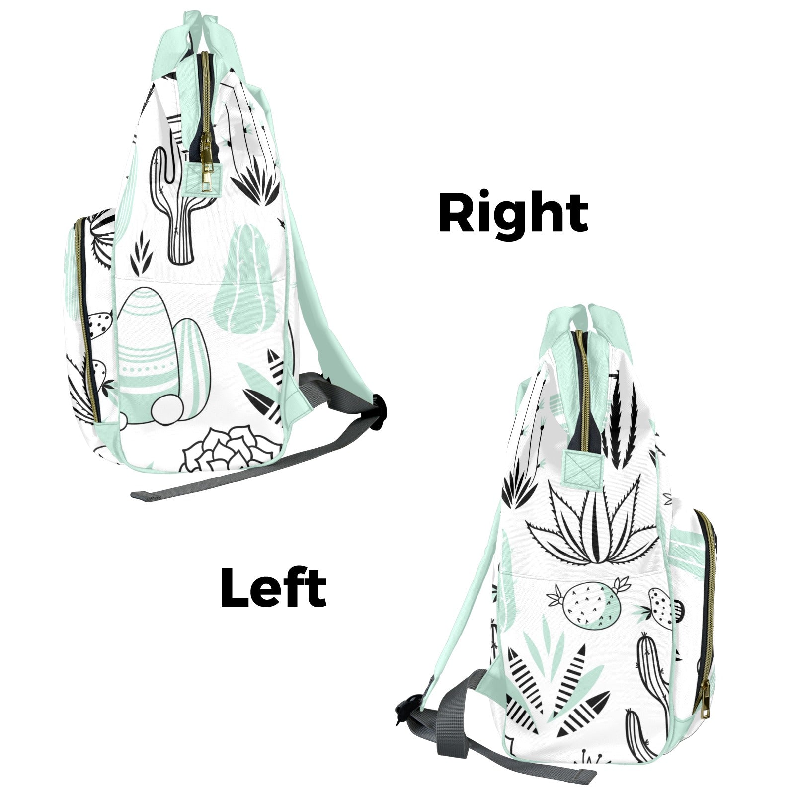 Cactus Multi-Function Diaper Bag