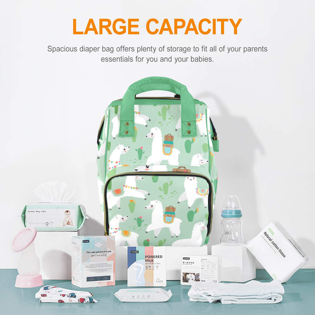 Llama Multi-Function Diaper Bag