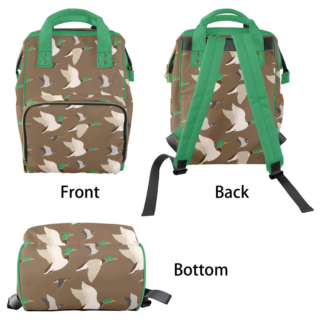 Mallard Duck Multi-Function Diaper Bag