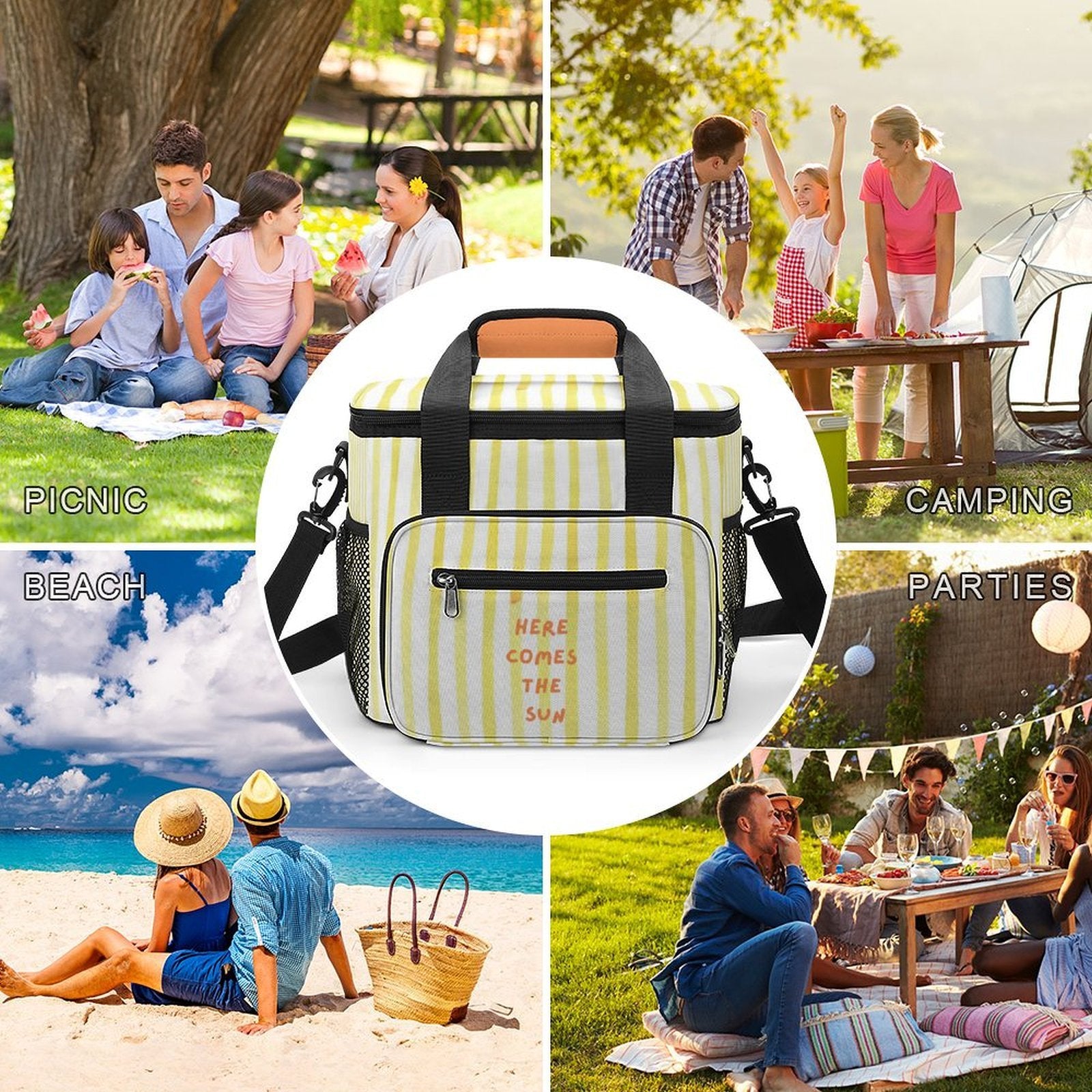Here Comes The Sun Cooler Bag