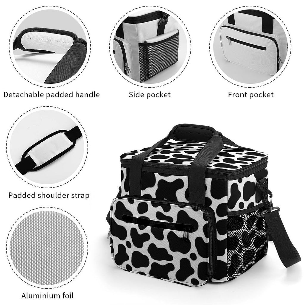 Cow Print Cooler Bag