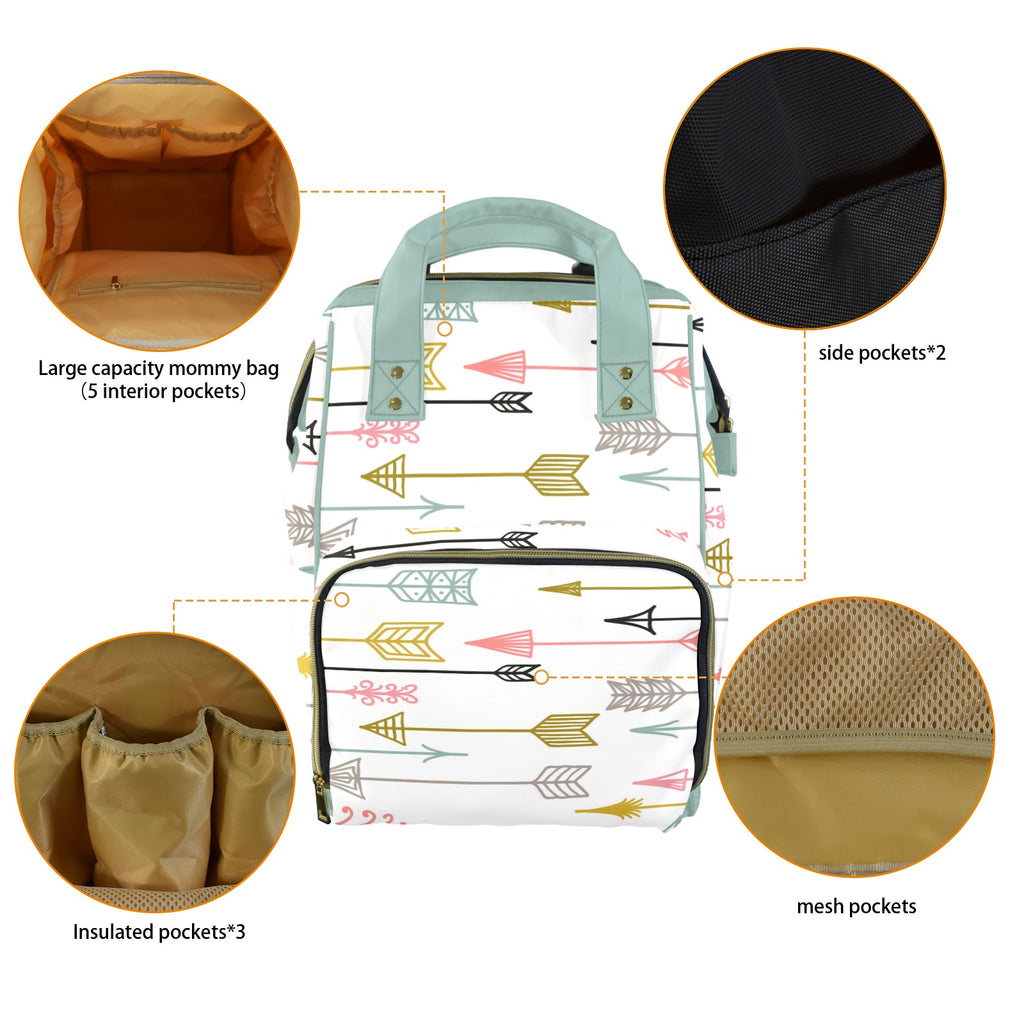 Arrow 1.0 Multi-Function Diaper Bag