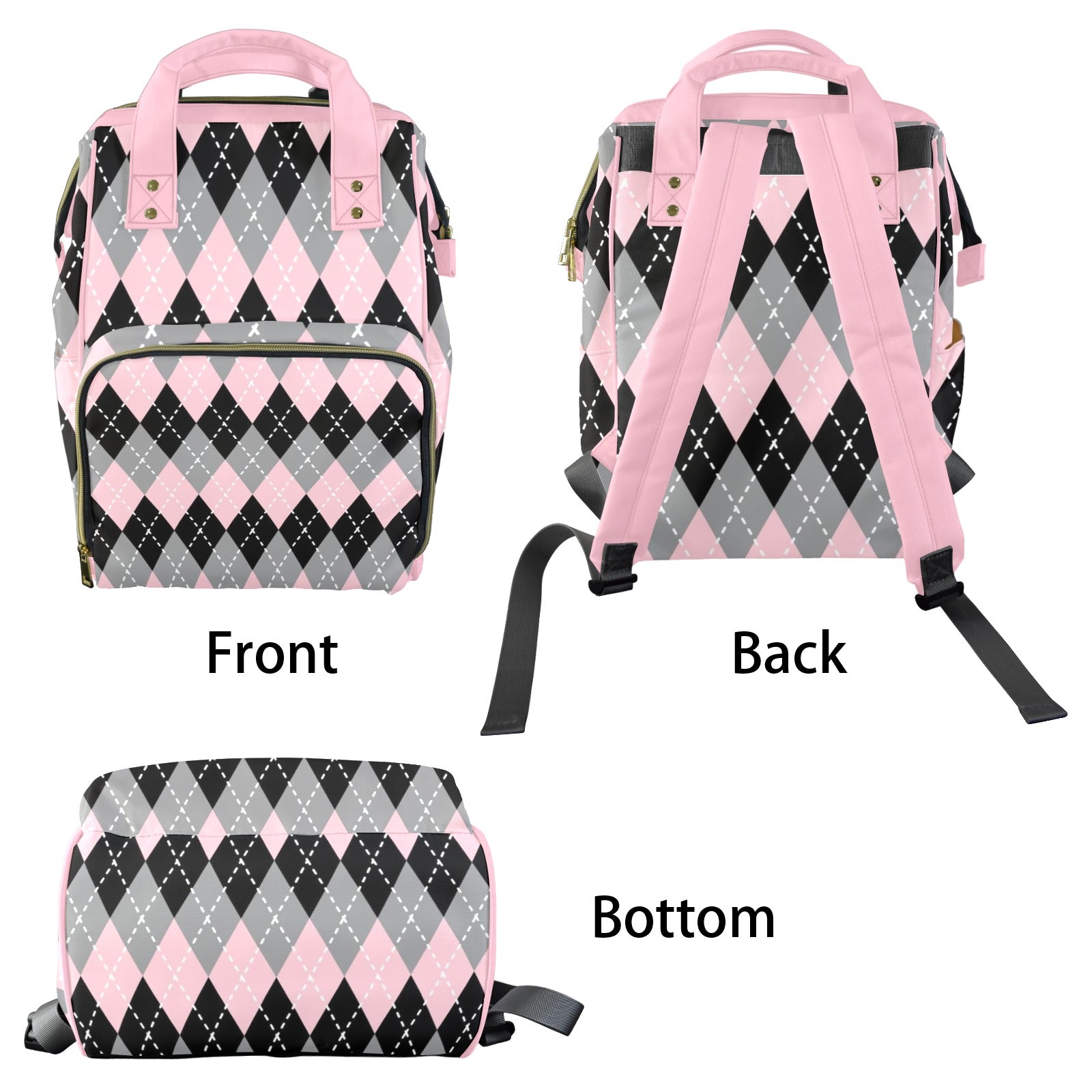 Diamond Multi-Function Diaper Bag