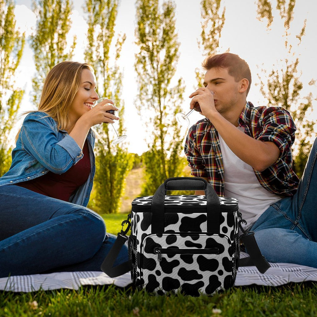 Cow Print Cooler Bag