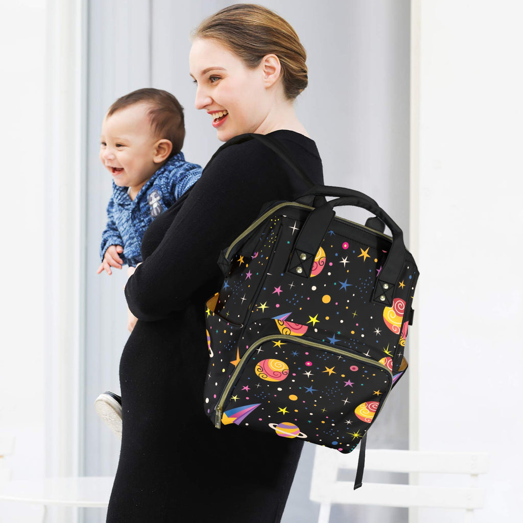 Space Multi-Function Diaper Bag