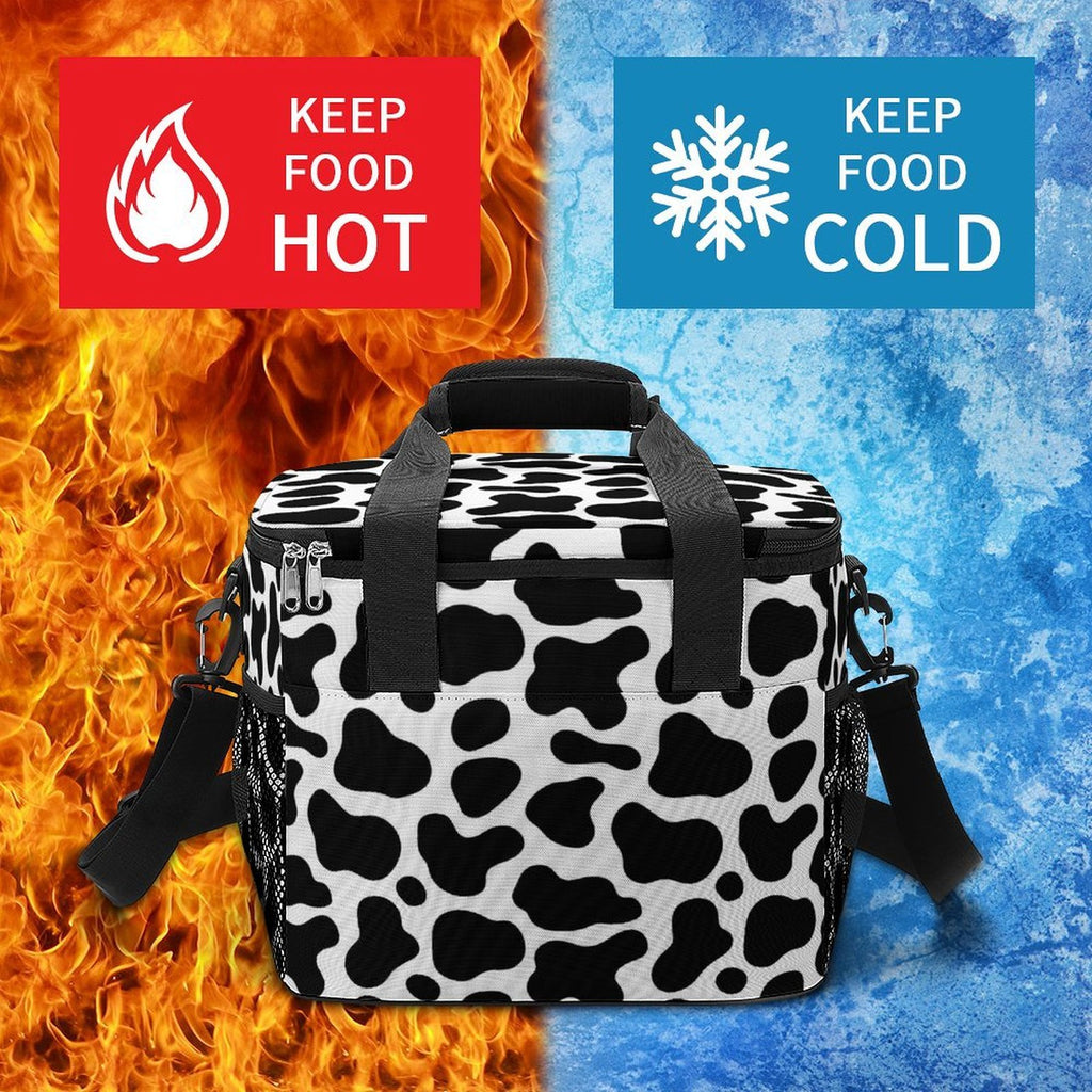 Cow Print Cooler Bag