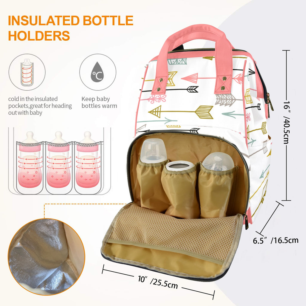 Arrow Multi-Function Diaper Bag