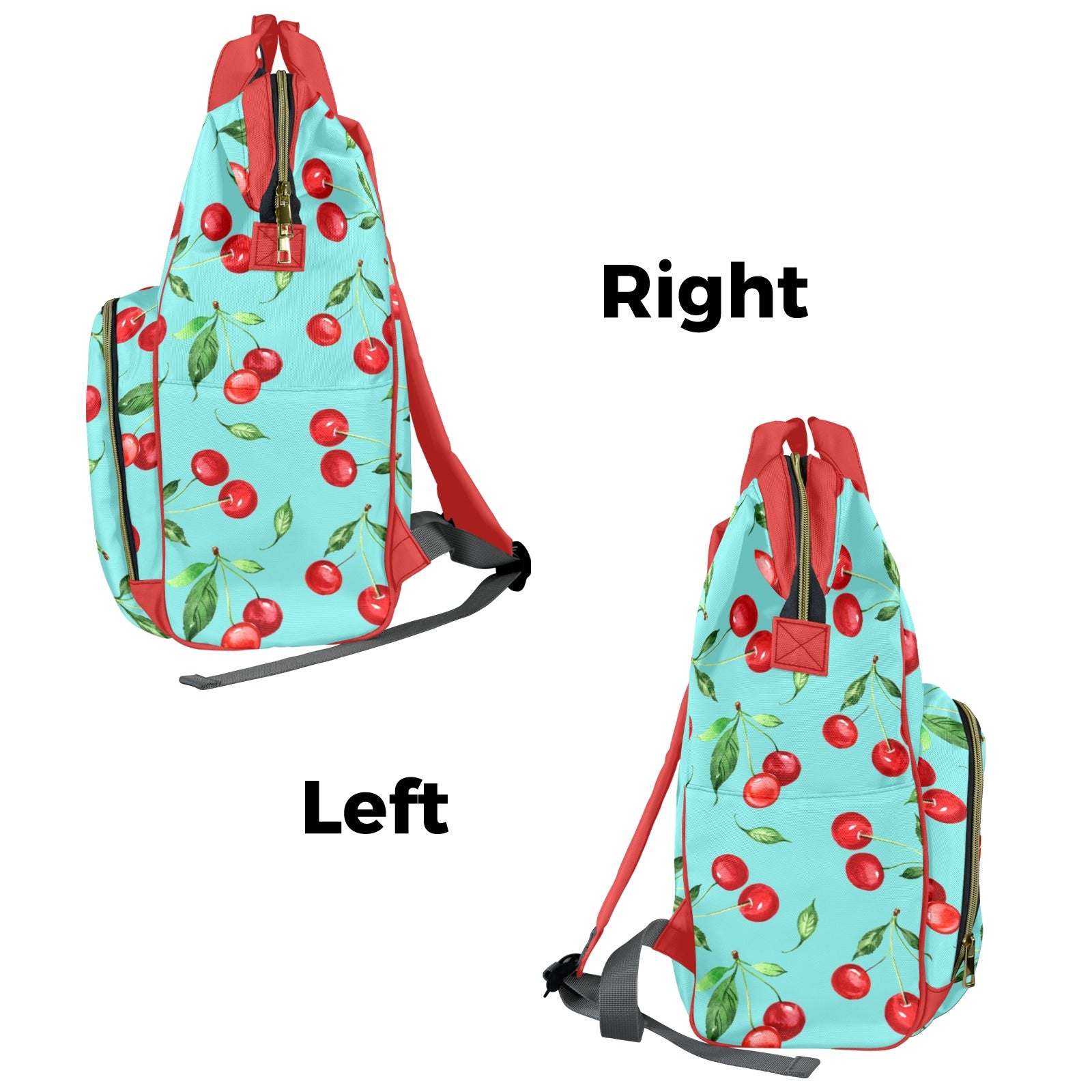 Cherry Multi-Function Diaper Bag