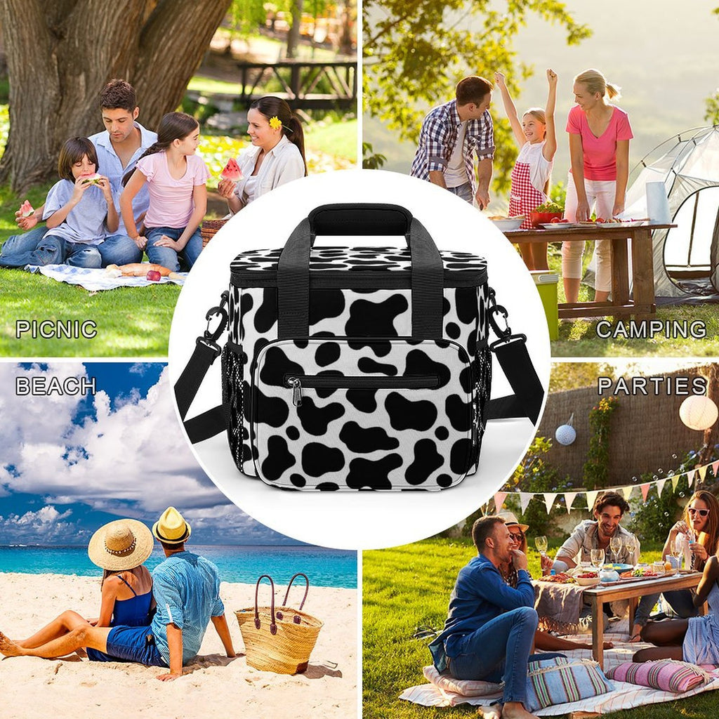 Cow Print Cooler Bag