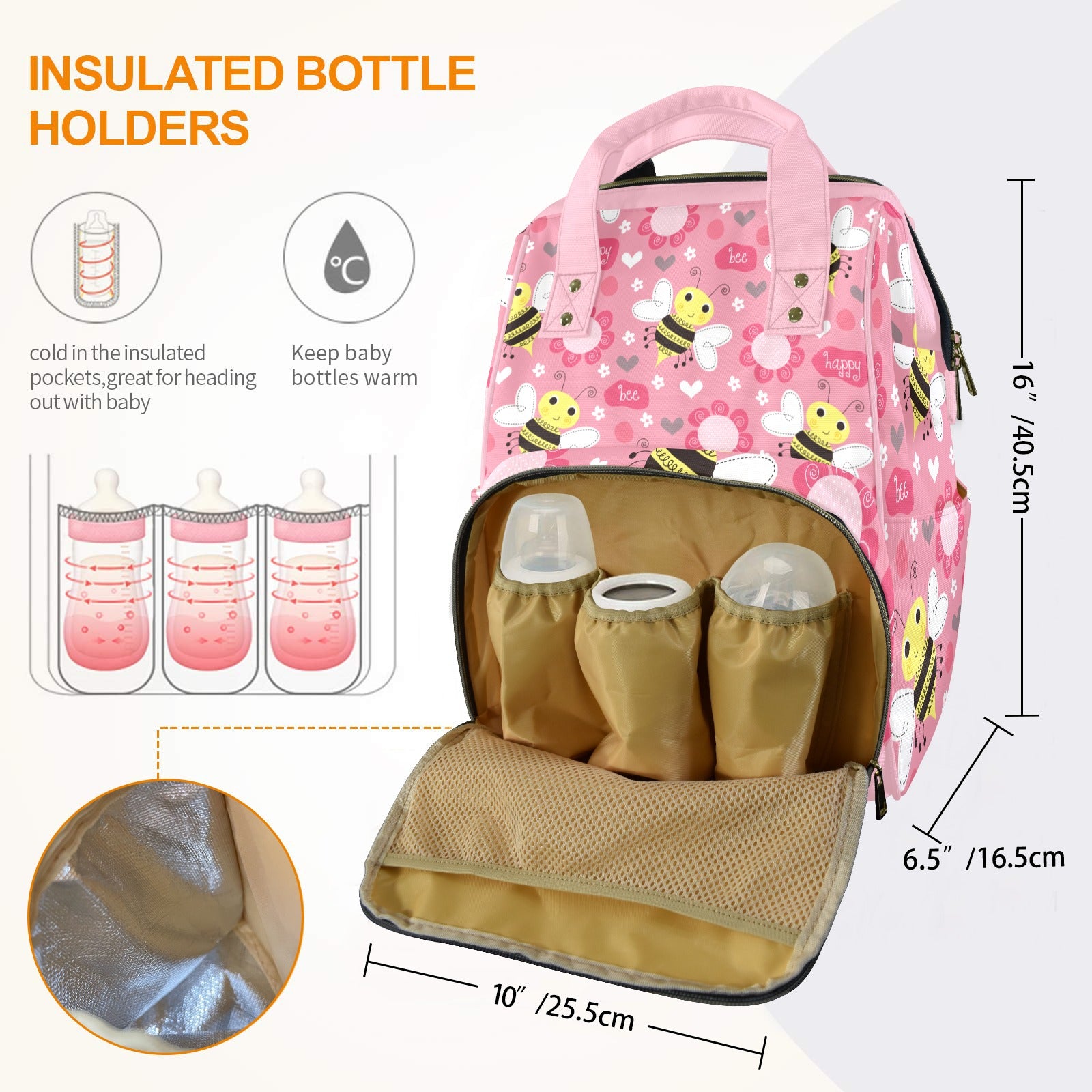 Bee 1.0 Multi-Function Diaper Bag