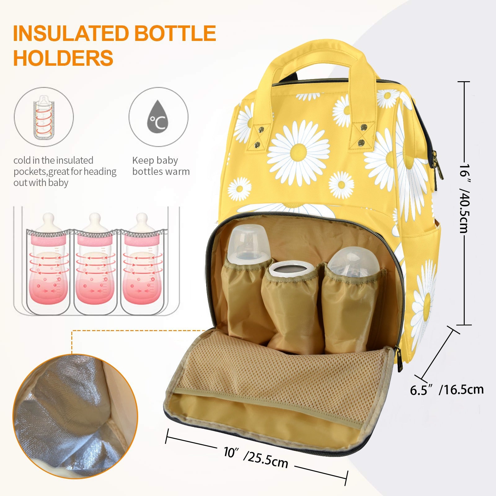 Daisy Multi-Function Diaper Bag