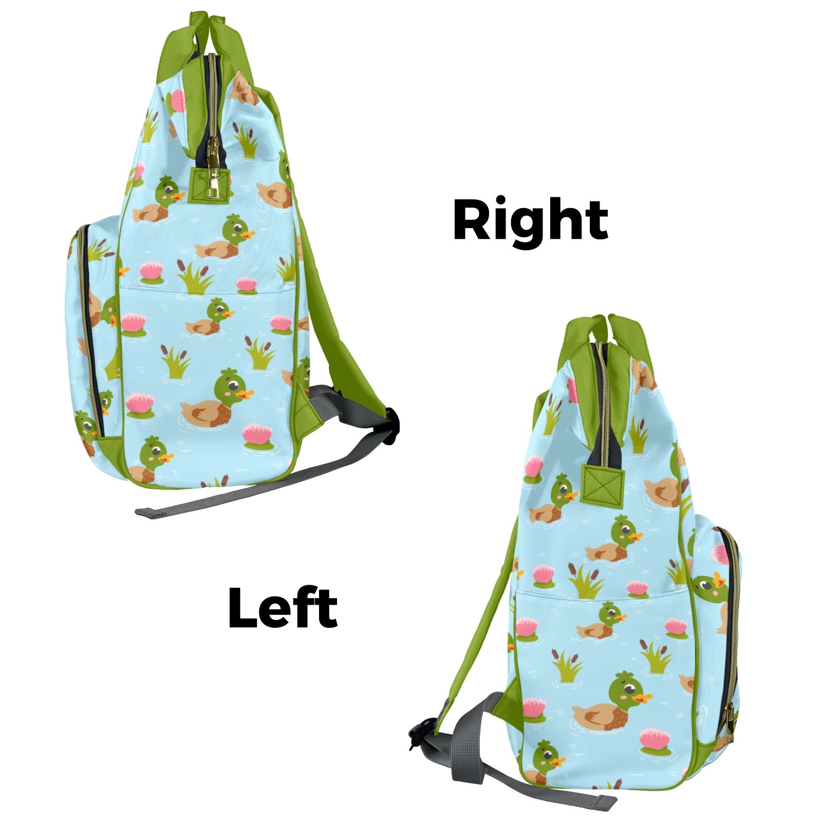 Mallard Duck2 Multi-Function Diaper Bag
