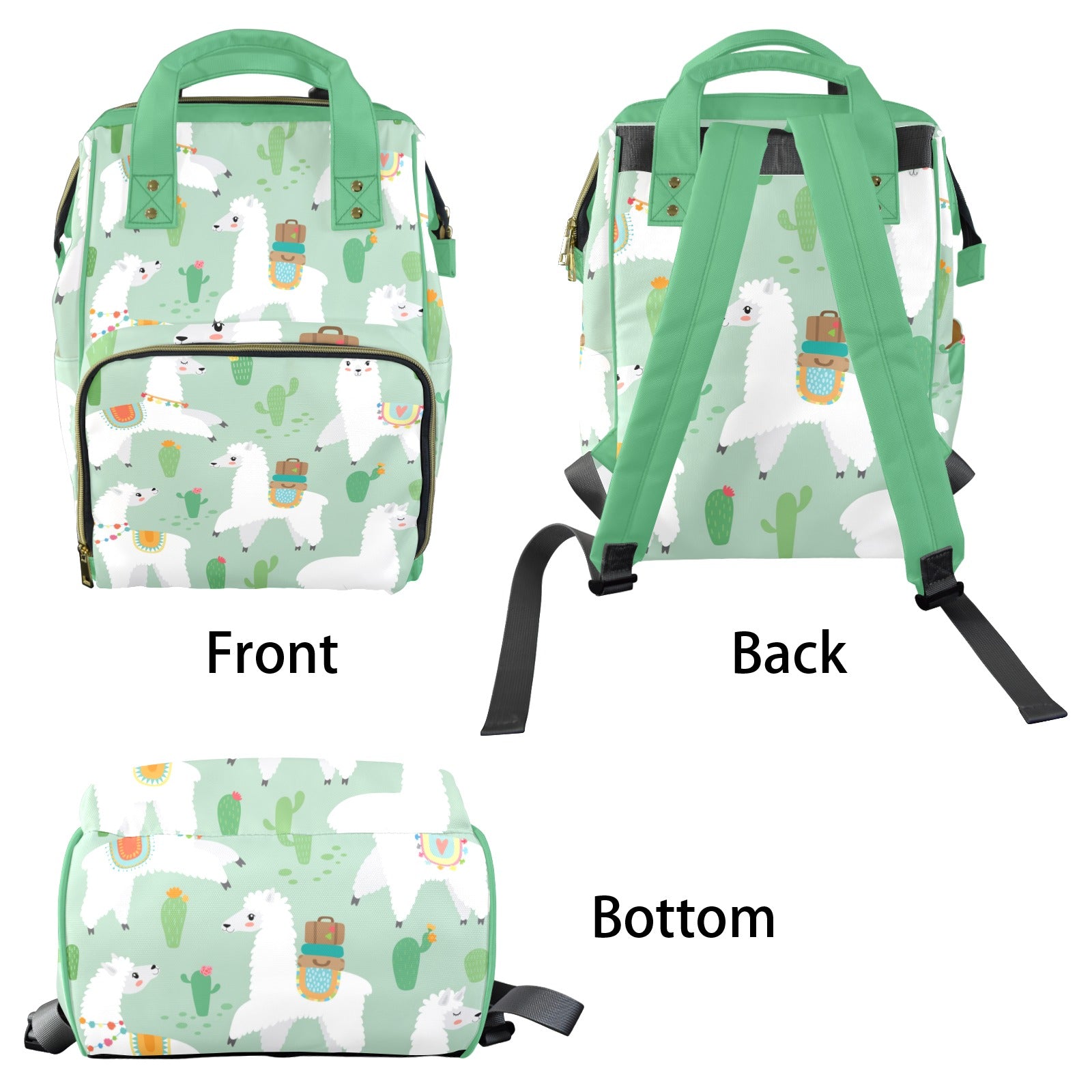 Llama Multi-Function Diaper Bag