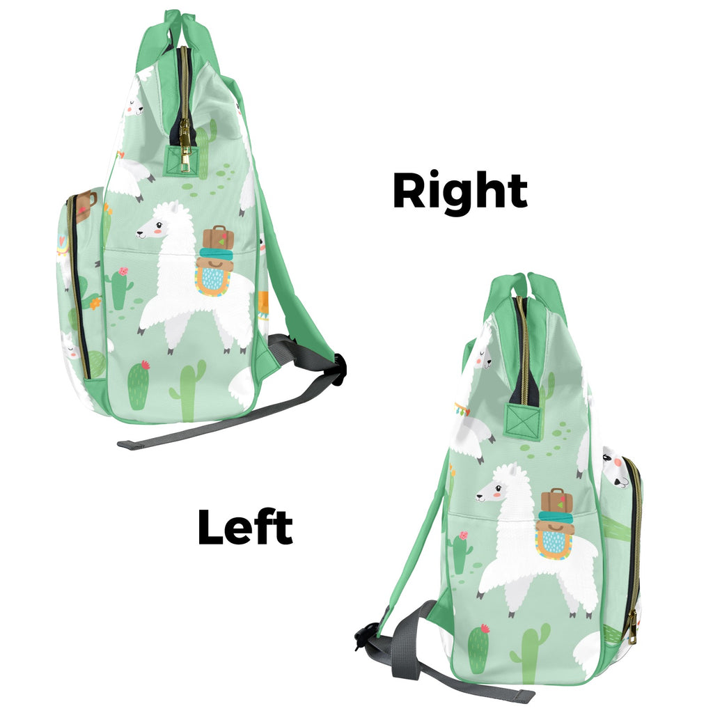 Llama Multi-Function Diaper Bag