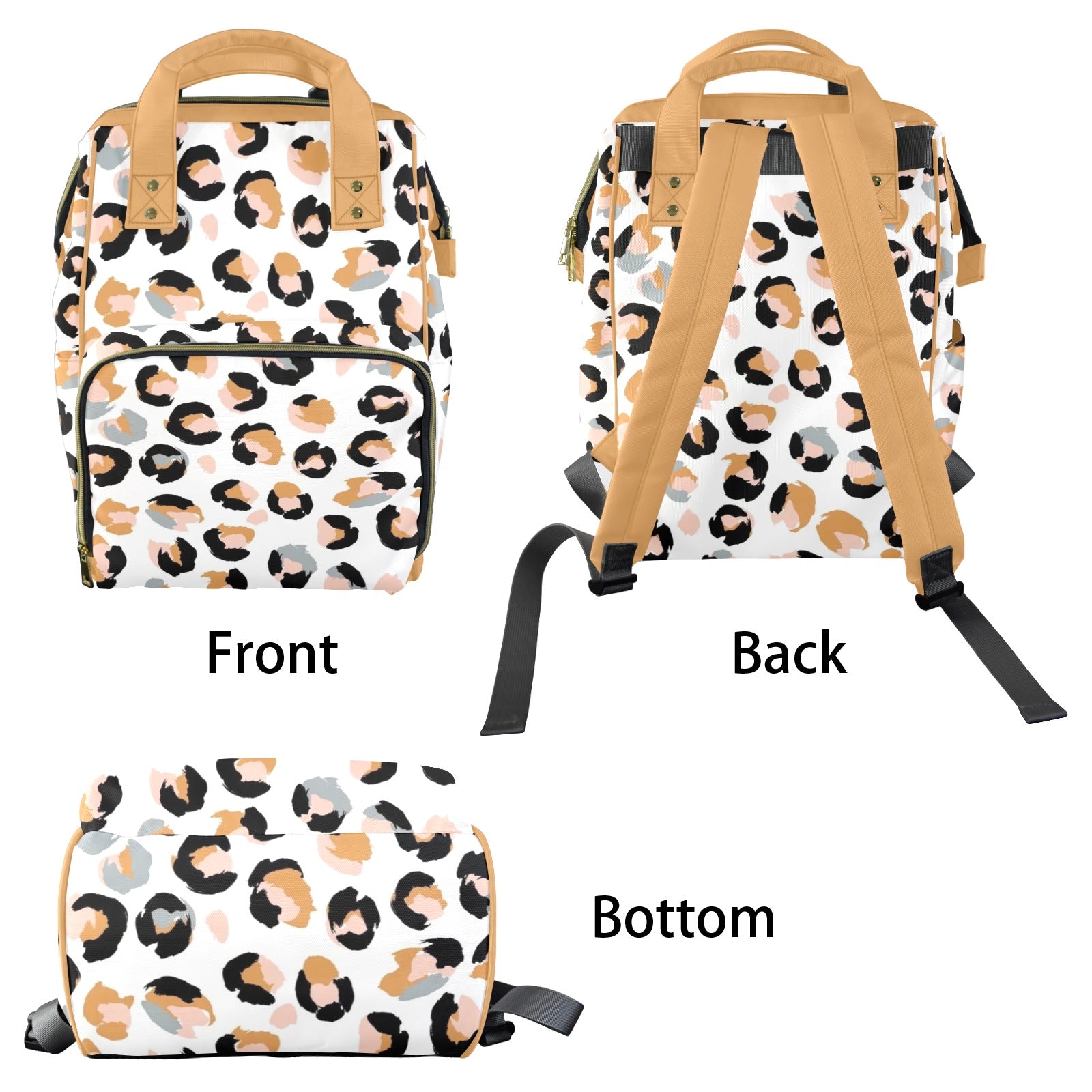Cheetah1 Multi-Function Diaper Bag